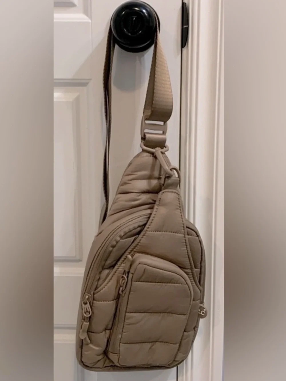 💙C.C Puffer Quilted Sling Crossbody Bag